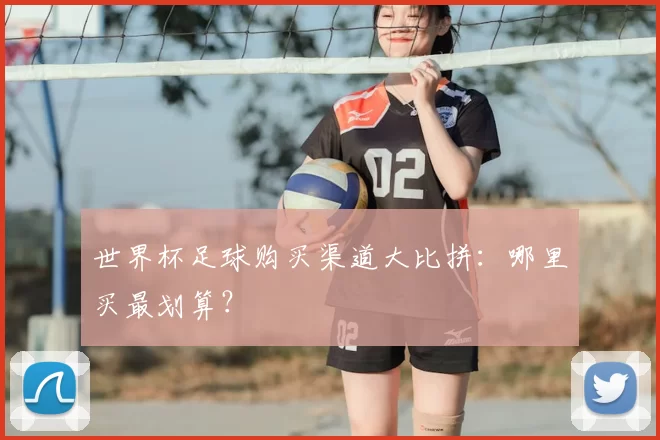 世界杯足球购买渠道大比拼:哪里买最划算?