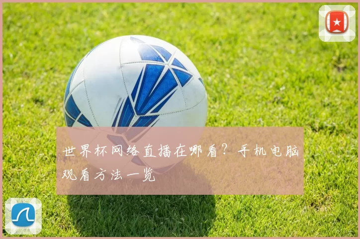 世界杯网络直播在哪看?手机电脑观看方法一览