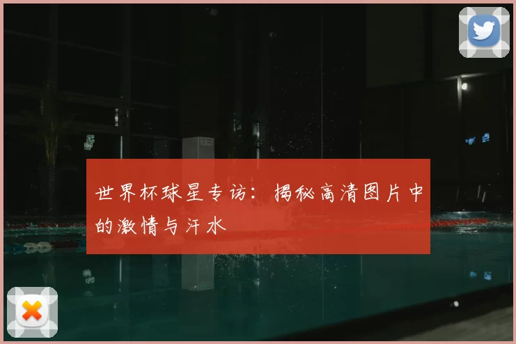 世界杯球星专访：揭秘高清图片中的激情与汗水