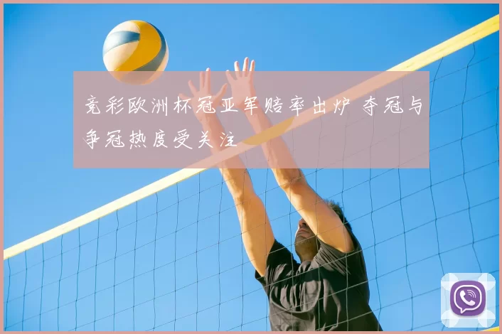 竞彩欧洲杯冠亚军赔率出炉 夺冠与争冠热度受关注