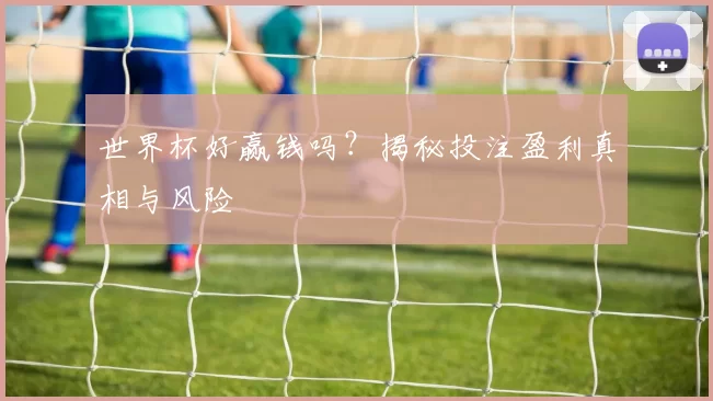 世界杯好赢钱吗?揭秘投注盈利真相与风险