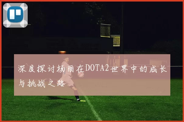 深度探讨杨丽在DOTA2世界中的成长与挑战之路